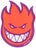 Spitfire Fireball Fill Sticker Small Red/Purple