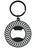Spitfire Classic Swirl Bottle Opener Keychain Black/Wht