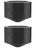 Slappy Pivot (2) Cups Black