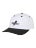 Thunder Bolt Script Strapback Hat White/Black
