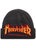 Thrasher Flame Fold Beanie Black