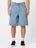 Vans Check-5 Baggy Denim Shorts Stonewash Blue