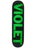 Violet Crew Black/Green Deck 8.18 x 31.8