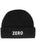 Zero Army Patch Waffle Beanie Black