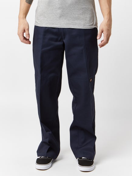 dickies men's loose fit double knee work pant