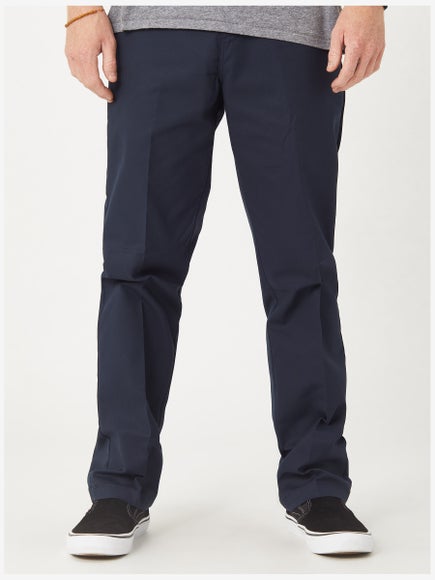 levis skateboarding striped work pant in navy