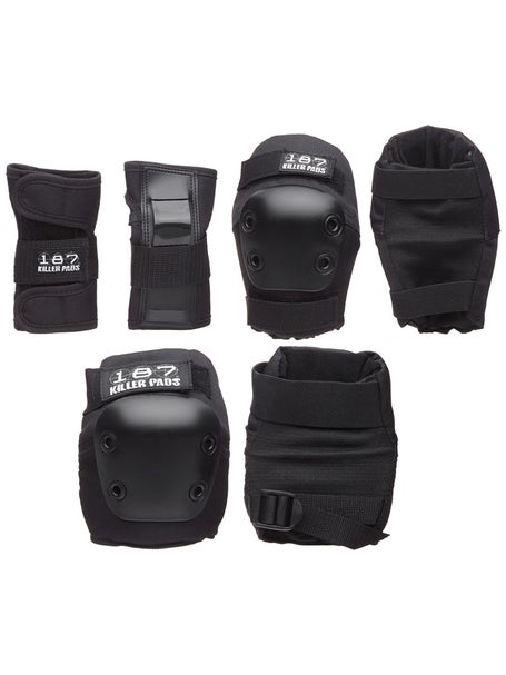187 Junior Six Pack Pad Set\Black