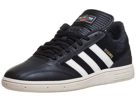 Adidas Busenitz Shoes Black/Chalk White/Gold | Skate Warehouse