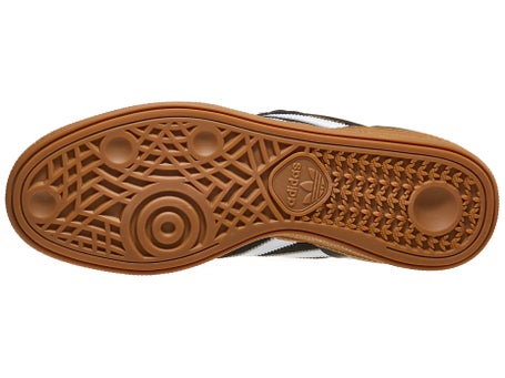 Adidas Busenitz Shoes Black/White/Gold/Gum | Skate Warehouse