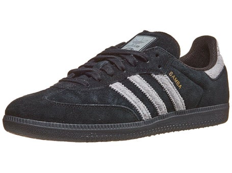 Adidas Samba ADV Shoes Core Black/Grey Four/Gold | Skate Warehouse