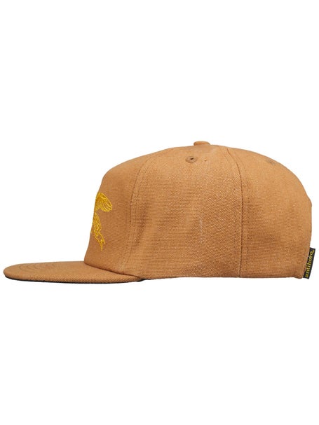 Anti Hero Basic Eagle Snapback Hat\Brown/Gold