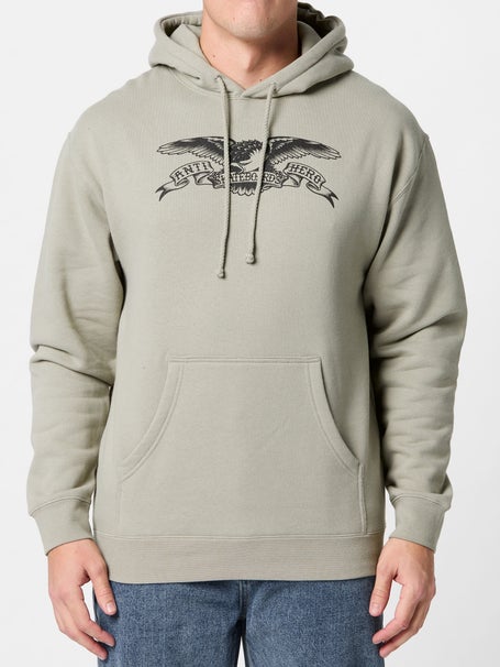 Anti Hero Basic Eagle Hoodie\Cement