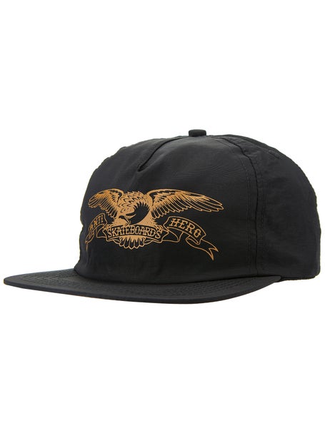 Anti Hero Basic Eagle Snapback Hat\Black/Brown