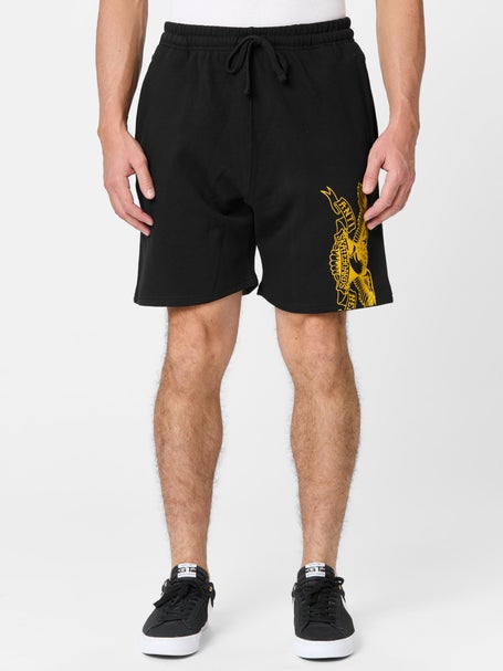 Anti Hero Basic Eagle Sweat Shorts\Black/Yellow