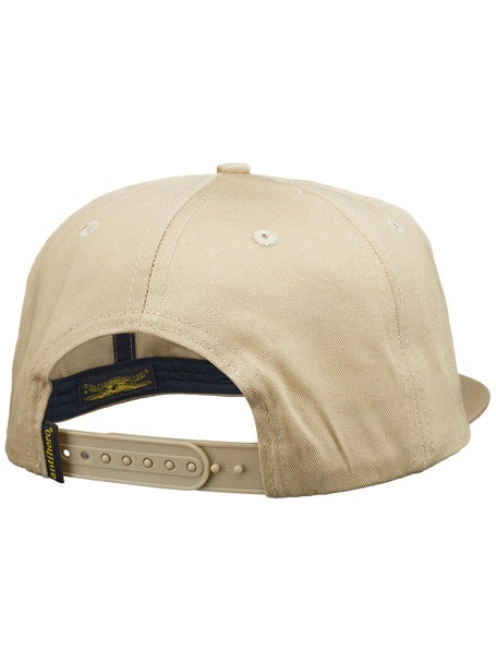 Anti Hero Clubhouse Snapback Hat\Tan/Black