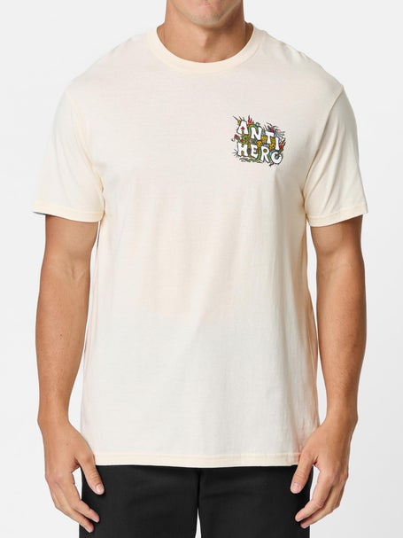 Anti Hero Cascade Ringspun T-Shirt\Cream