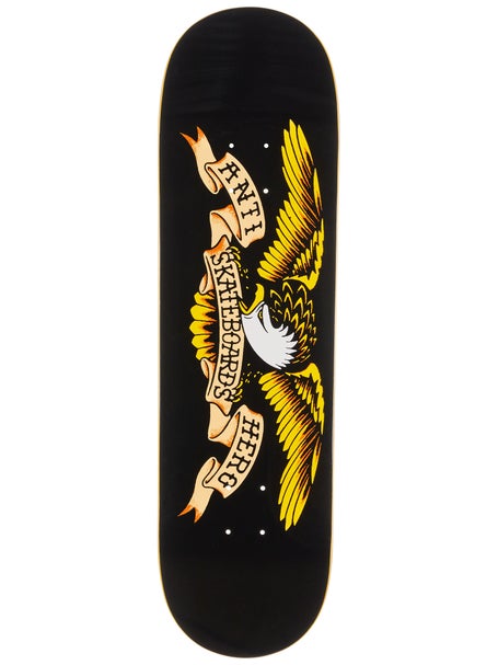 Anti Hero DBX Eagle Black Deck 8.5 x 31.75