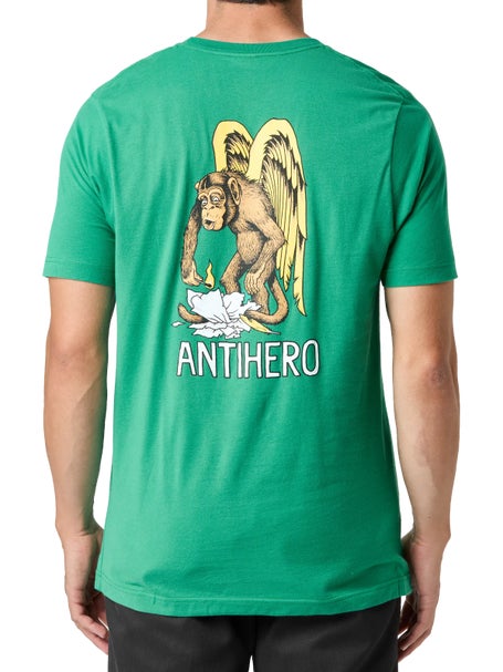 Anti Hero Daan First Ringspun T-Shirt\Kelly Green