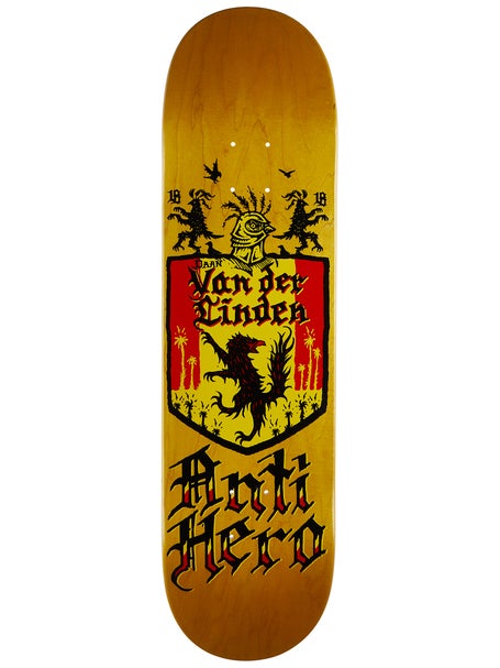 Anti Hero Daan Coat Of Arms Deck 8.28 x 31.7 