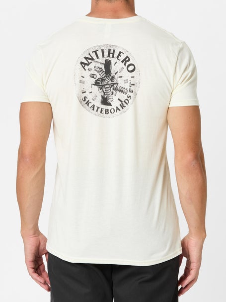Anti Hero Engineering T-Shirt\Heather Cream