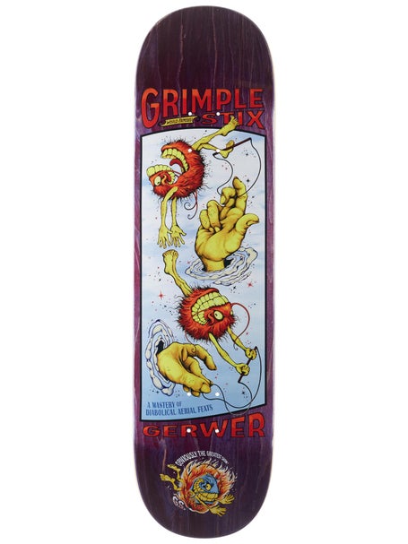 Grimple Stix Gerwer Obvious Greats Deck 8.25 x 31.5