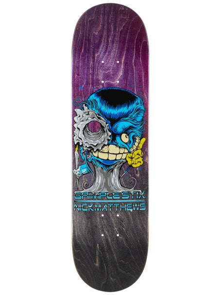 Grimple Stix Matthews Grimplenator Deck 8.5 x 31.85
