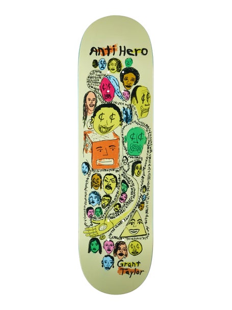 Anti Hero Taylor Expressions Deck 8.5 x 31.85