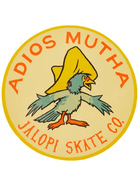 Jalopi Adios Mutha Sticker 