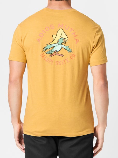 Jalopi Stop Adios Mutha T-Shirt\Heather Mustard