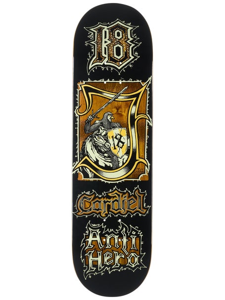 Anti Hero Cardiel Medieval Deck 8.62 x 32.25