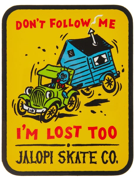 Jalopi Dont Follow Me Sticker 