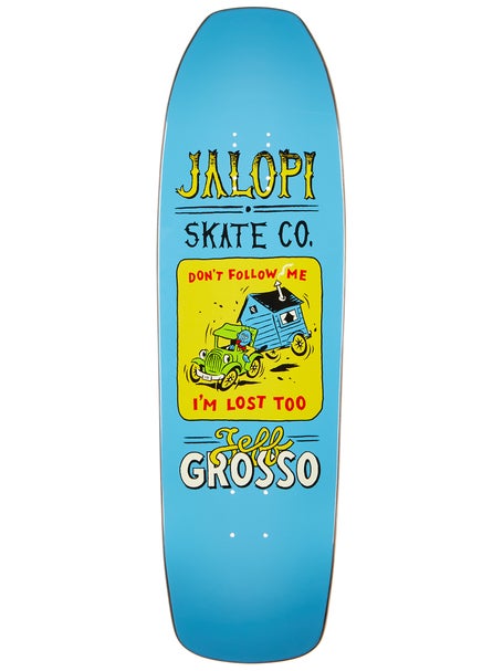 Jalopi Returns Grosso Square Top Deck 9.25 x 32.68