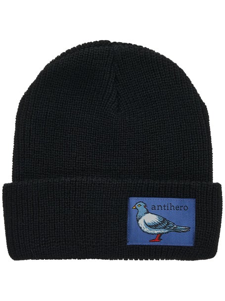 Anti Hero Lil Pigeon Label Cuff Beanie\Black/Blue