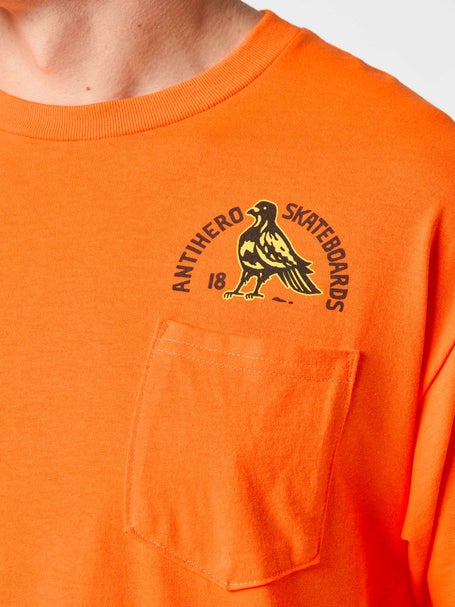 Anti Hero Rock Dove Fill Pocket T-Shirt\Safety Orange