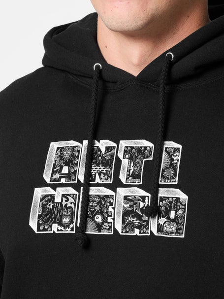 Anti Hero Stacked Hoodie\Black/White