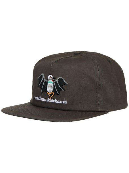 Anti Hero Vampigeon Snapback Hat\Chacoal