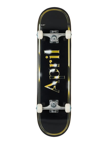 April OG Logo Golden Black Complete 8.25 x 31.92