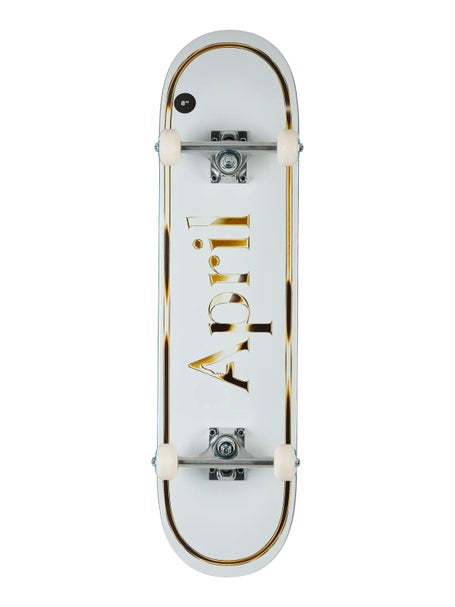 April OG Logo Golden White Complete 8 x 31.91