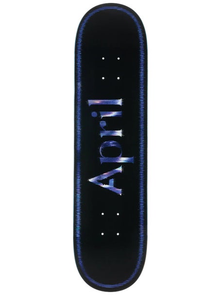 April OG Logo Fractured TWIN TIP Deck 8.0 x 31.91