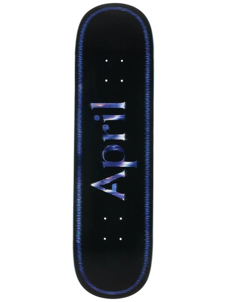 April OG Logo Fractured TWIN TIP Deck 8.5 x 32.12