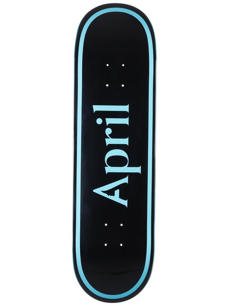 April OG Logo Blue Black Deck 8.75 x 32.2