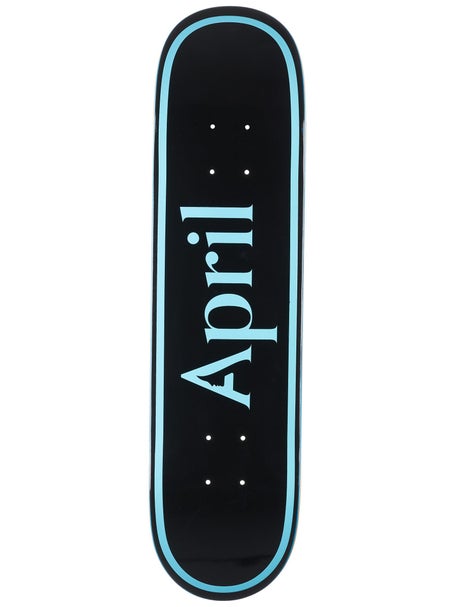 April OG Logo Blue Black Mini Deck 7.25 x 28.75