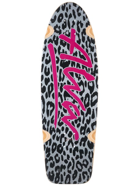 Alva 1979 Leopard Silver/Blk/Magenta Deck 9.25 x 30