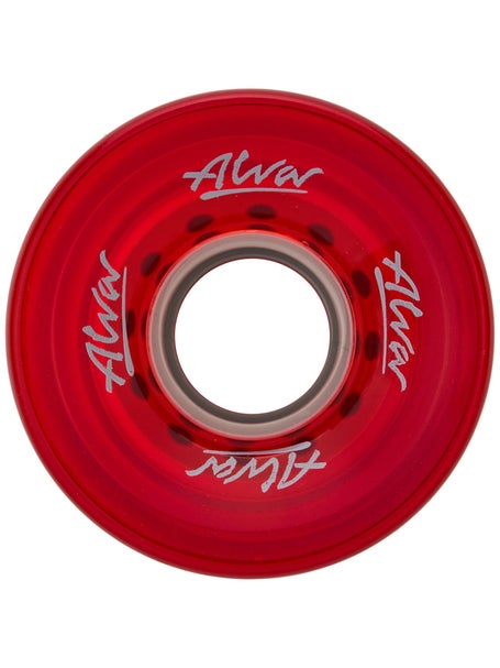 Alva Cruiser 83a Wheels\Clear Red