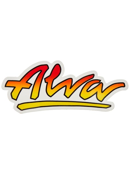 Alva OG Logo Sticker Fade 4.5 x 1.5