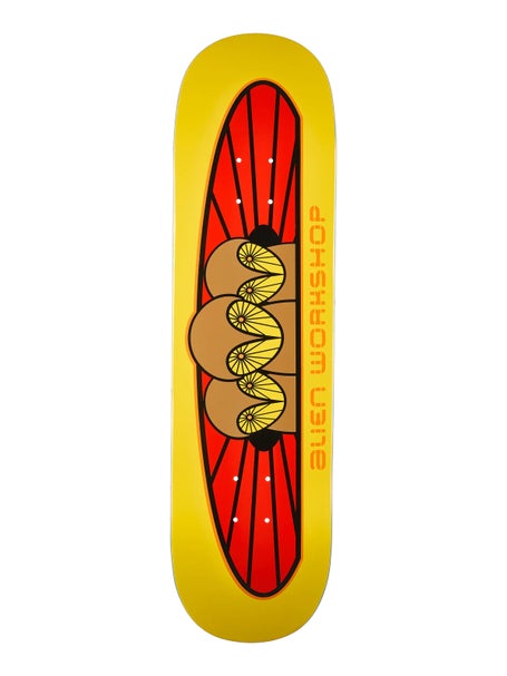 Alien Workshop Owliad Yellow Deck 8.5 x 32.5