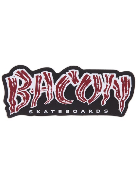 Bacon Sticker Black/Red