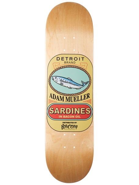 Bacon Adam Mueller Sardines Deck 8.25 x 31.8