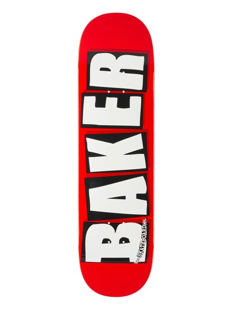 Baker Brand Logo B2 White Deck 8.5 x 32