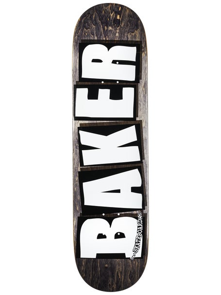 Baker Brand Logo Veneers B2 Black Deck 8.25 x 32.25